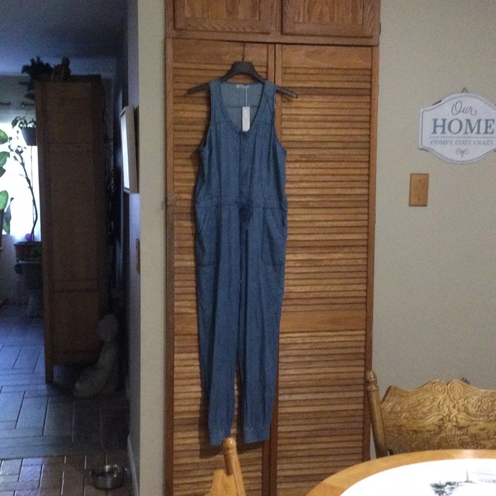 Women's Blue Jumpsuit